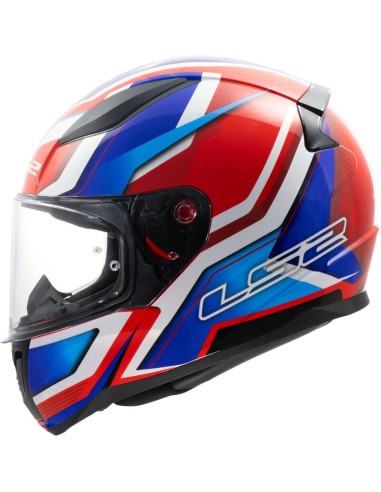 Casco LS2 FF353 Rapid II Flitz | Amarillo fluor y azul
