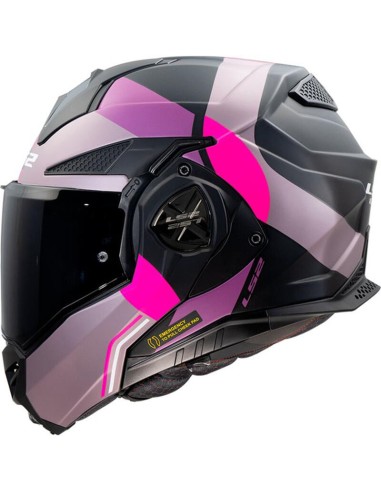 Casco LS2 FF901 Advant X Ultra Mujer | Mate-Gris y púrpura