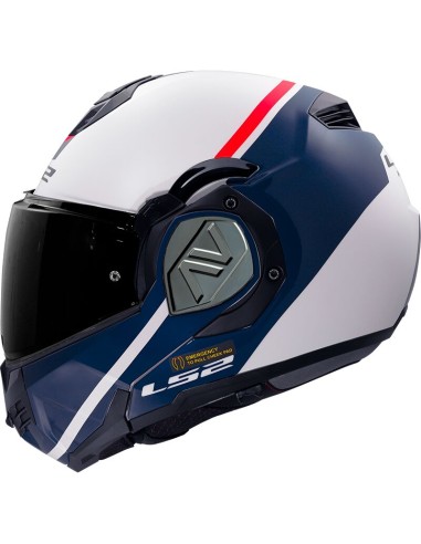 Casco LS2 FF906 Advant Swipe | Blanco y azul
