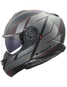 Casco LS2 FF908 Strobe II Code | Mate-Negro y gris