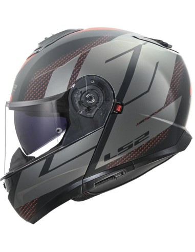 Casco LS2 FF908 Strobe II Code | Mate-Negro y gris