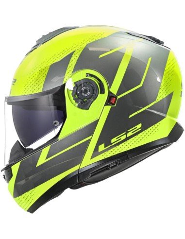 Casco LS2 FF908 Strobe II Code | Mate-Negro y gris