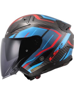 Casco LS2 OF603 Infinity II C Urus | Azul y rojo
