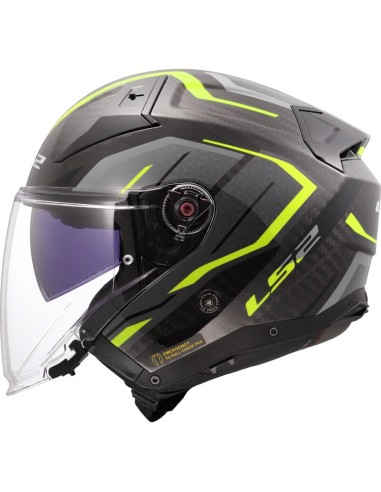 Casco LS2 OF603 Infinity II C Urus | Azul y rojo