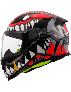 Casco LS2 FF812 Kid Punk | Gris y rojo