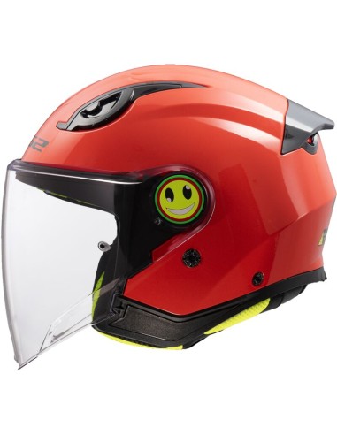 Casco LS2 OF622 Funny II Solid | Rojo