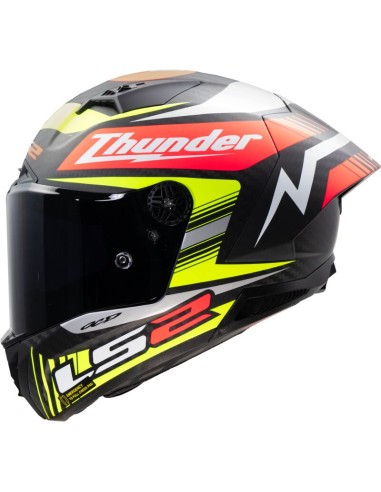 Casco LS2 FF805 Thunder GP Aero Réplica Black