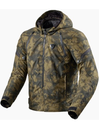 Chaqueta Revit Flare 3 H2O | Camuflaje verde oscuro