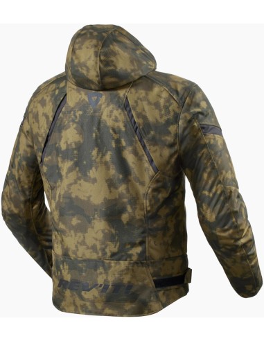 Chaqueta Revit Flare 3 H2O | Camuflaje verde oscuro