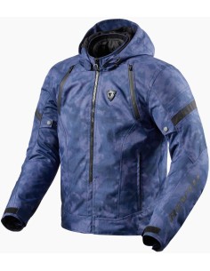 Chaqueta Revit Flare 3 H2O | Camuflaje azul