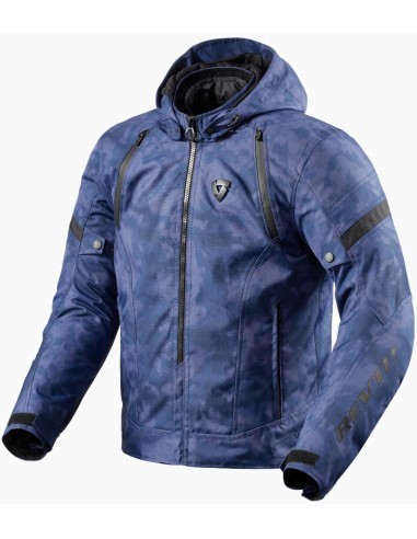 Chaqueta Revit Flare 3 H2O | Camuflaje azul