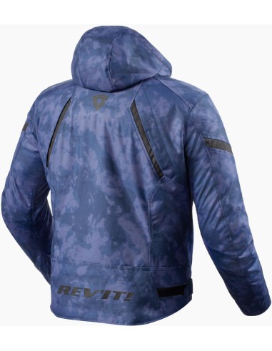 Chaqueta Revit Flare 3 H2O | Camuflaje azul