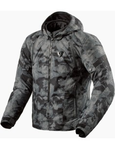 Chaqueta Revit Flare 3 H2O | Camuflaje gris oscuro