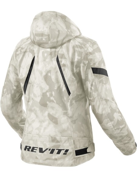 Chaqueta Revit Flare 3 H2O Ladies | Camuflaje gris y blanco