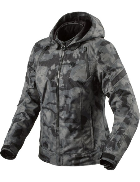 Chaqueta Revit Flare 3 H2O Ladies | Camuflaje gris oscuro