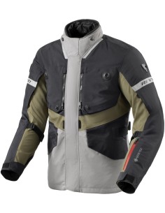 Chaqueta Revit Neptune 3 GTX | Negro y verde oscuro