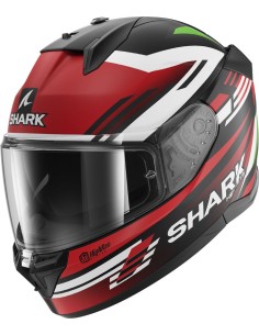 Casco Shark D-Skwal 3 Firstlap Mat | Negro-rojo-verde