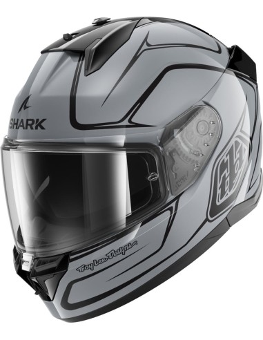 Casco Shark D-Skwal 3 Drone | Plata y negro