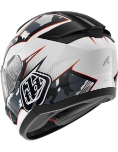 Casco Shark Ridill 2 Matrix Camo | Blanco-plata-rojo 2