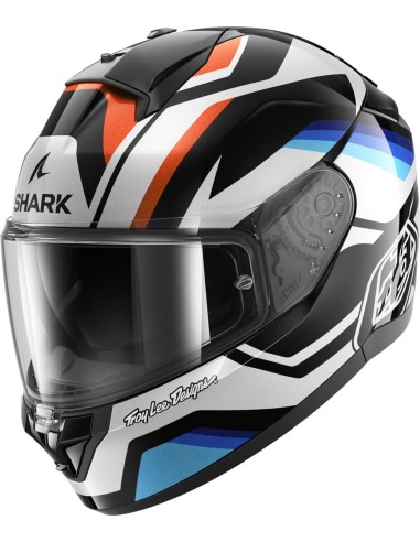 Casco Shark Ridill 2 Apex | Negro-blanco-azul