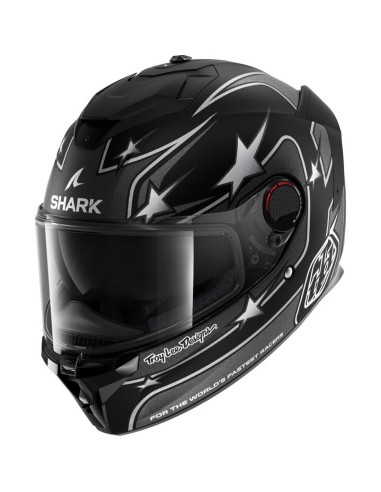 Casco Shark Spartan GT Pro Flagstaff Mat | Negro-antracita-plata