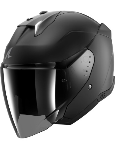 Casco Shark Skwal I3 Jet Dark Shadow Mat | Mate-Negro