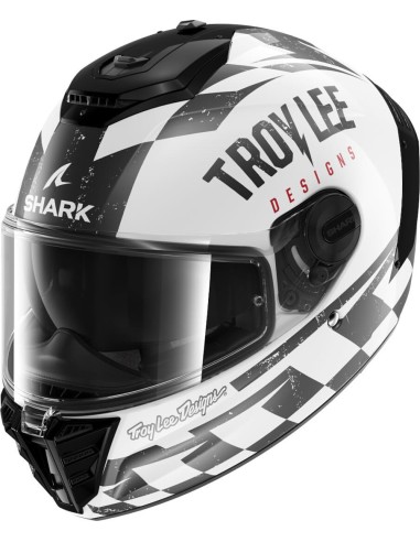 Casco Shark Spartan Rs Raceshop | Blanco-negro-rojo