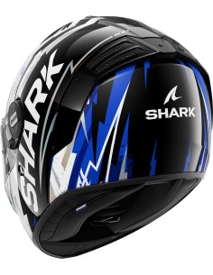Casco Shark Spartan Rs Hibolt | Negro-azul-cromo 2