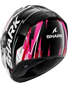 Casco Shark Spartan Rs Hibolt Mujer | Negro-violeta-cromo 2
