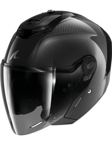 Casco Shark Rs Jet Carbon Skin | Carbono y negro