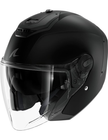 Casco Shark Rs Jet Blank Mat | Mate-Negro