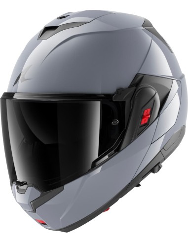 Casco Shark Oxo Dark Shadow | Plata