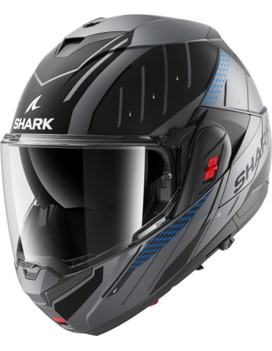 Casco Shark Oxo Rydger Mat | Antracita-azul-negro