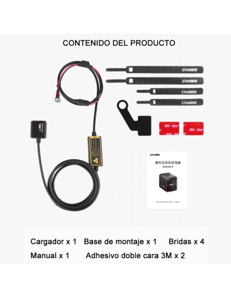 Sistema De Carga Bidireccional Chigee TR100