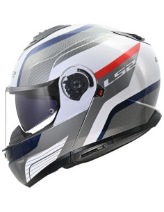 Casco LS2 FF908 Strobe II Monza | Blanco-azul-rojo