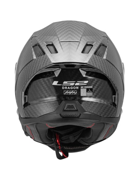 Casco LS2 FF807 Dragon Carbon | Mate-Carbono