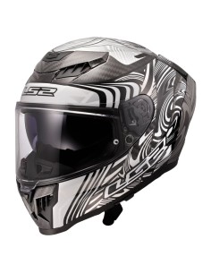Casco LS2 FF807 Dragon Enthum | Plata 2