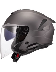 Casco LS2 OF618 Verso II Solid | Mate-Titanio