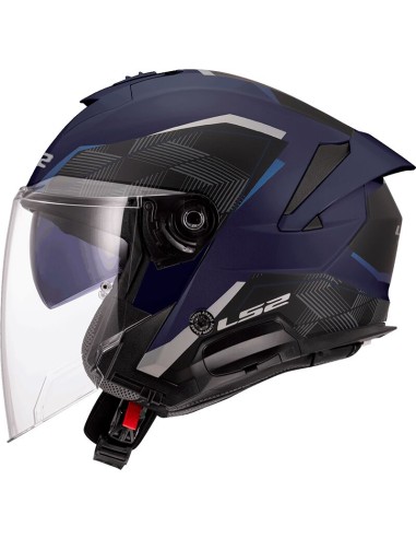 Casco LS2 OF618 Verso II Air | Mate-Azul marino