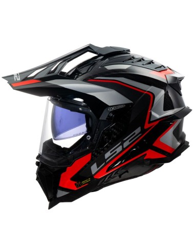 Casco LS2 MX701 Explorer C Frontier II | Rojo