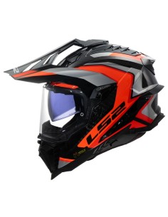 Casco LS2 MX701 Explorer C Frontier II | Naranja
