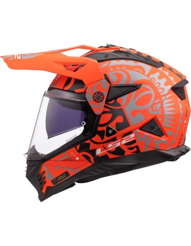 Casco LS2 Mx702 Pioneer II Rangi | Negro