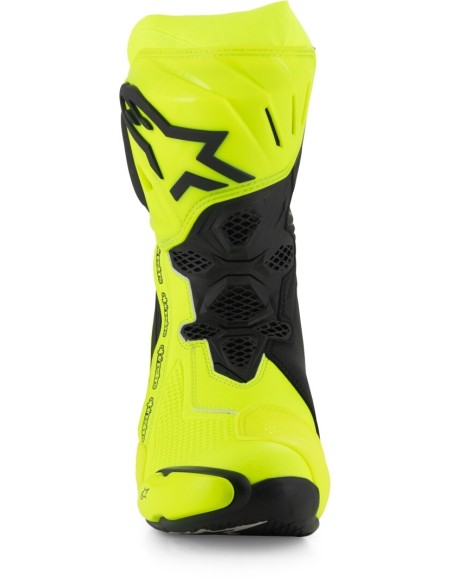 Botas Alpinestars Supertech R | Amarillo fluor y negro