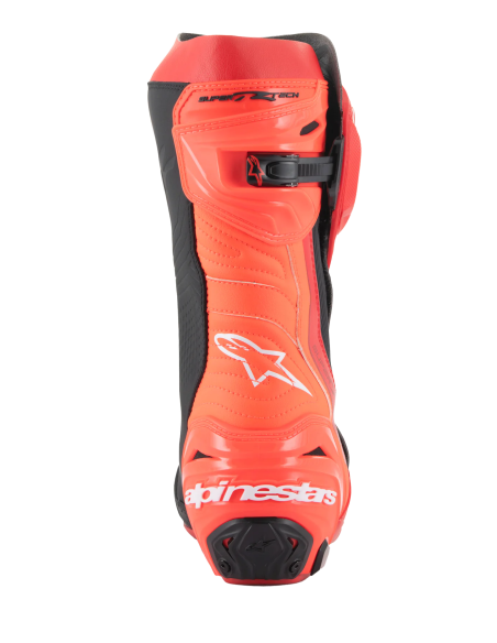 Botas Alpinestars Supertech R | Rojo brillante y rojo fluor