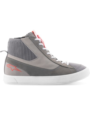 Zapatillas Alpinestars Stated | Gris claro-rojo fluor-blanco