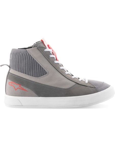 Zapatillas Alpinestars Stated | Gris claro-rojo fluor-blanco