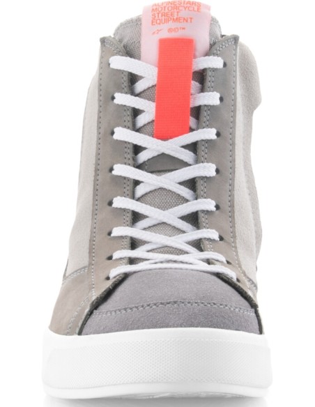 Zapatillas Alpinestars Stated | Gris claro-rojo fluor-blanco