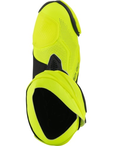 Botas Alpinestars Supertech R Vented | Amarillo fluor y negro