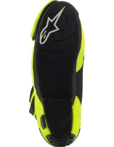 Botas Alpinestars Supertech R Vented | Amarillo fluor y negro