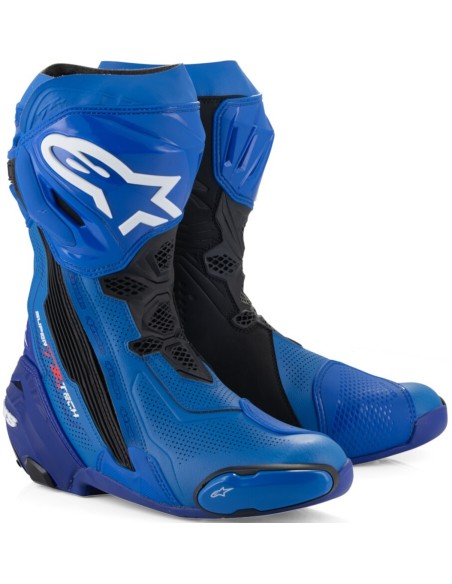 Botas Alpinestars Supertech R Vented | Azul y negro
